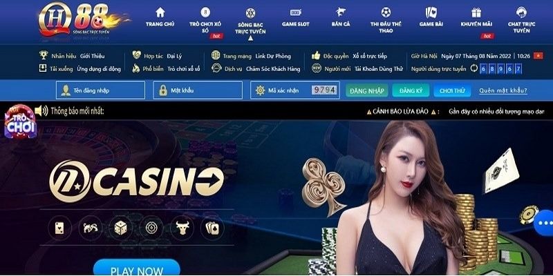 QH88 ghi danh trong danh sách top 10 nhà cái uy tín